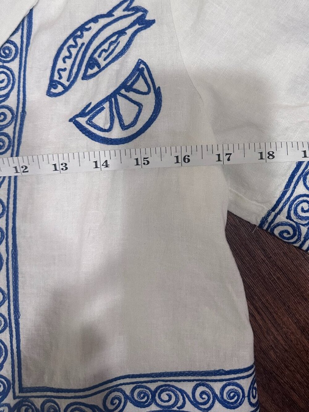 Madewell x Lisa Says Gah! Embroidered Button-Front Shirt NWT XS - Picture 7 of 9